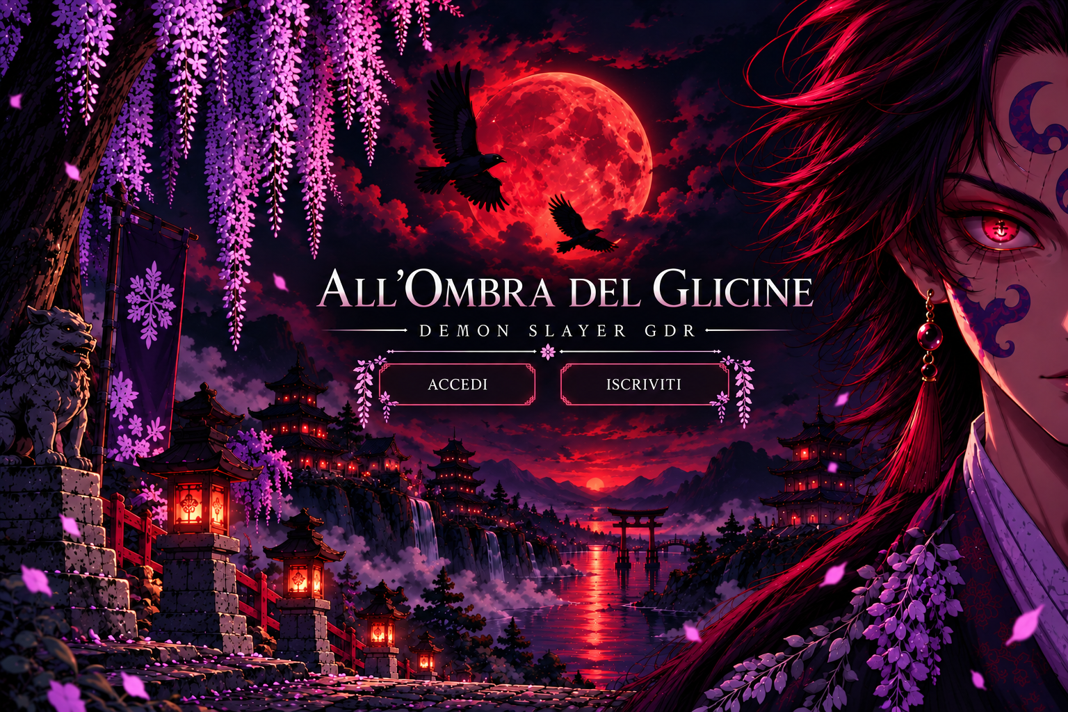 All'Ombra del Glicine - Demon Slayer GDR